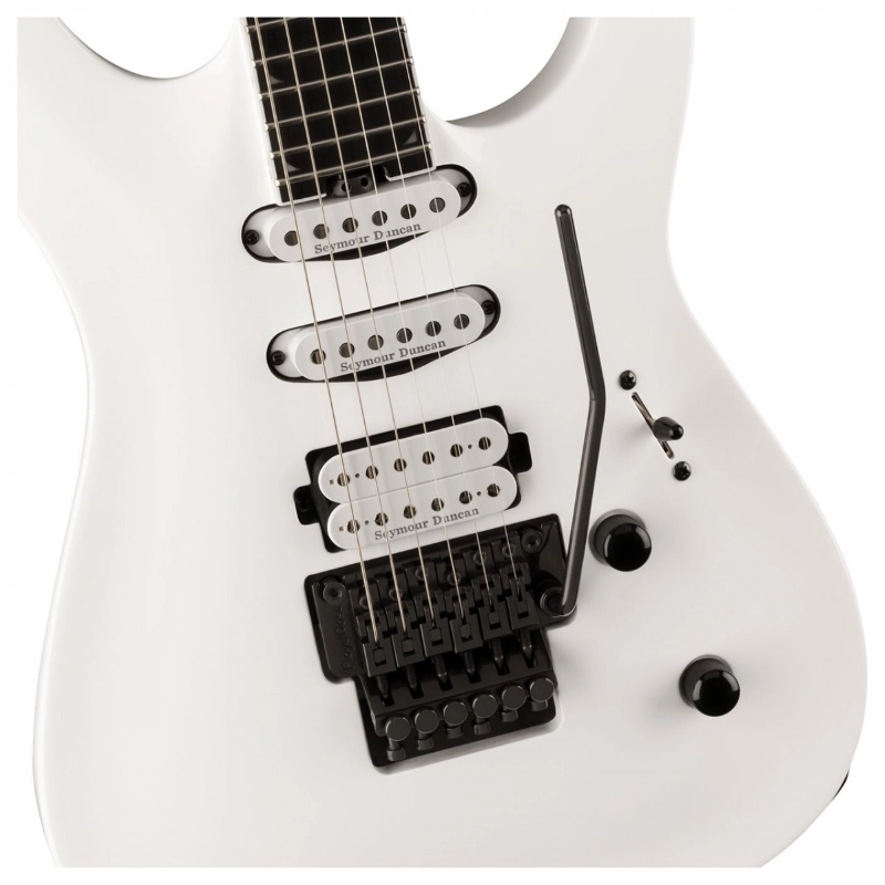 Jackson Pro Plus Series Soloist™ SLA3, Ebony Fingerboard, Snow White