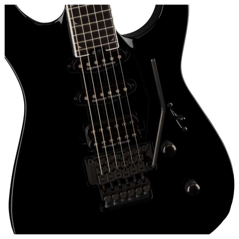 Jackson Pro Plus Series Soloist™ SLA3, Ebony Fingerboard, Deep Black