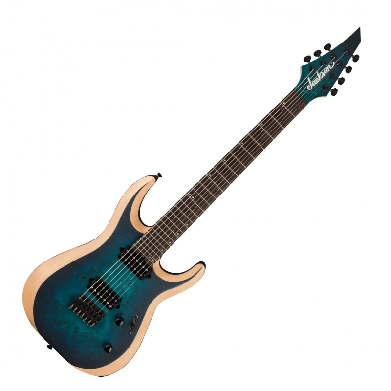 Jackson Pro Plus Series DK Modern MDK7P HT, Ebony Fingerboard, Chlorine Burst