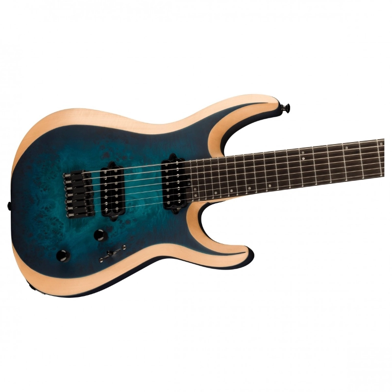 Jackson Pro Plus Series DK Modern MDK7P HT, Ebony Fingerboard, Chlorine Burst