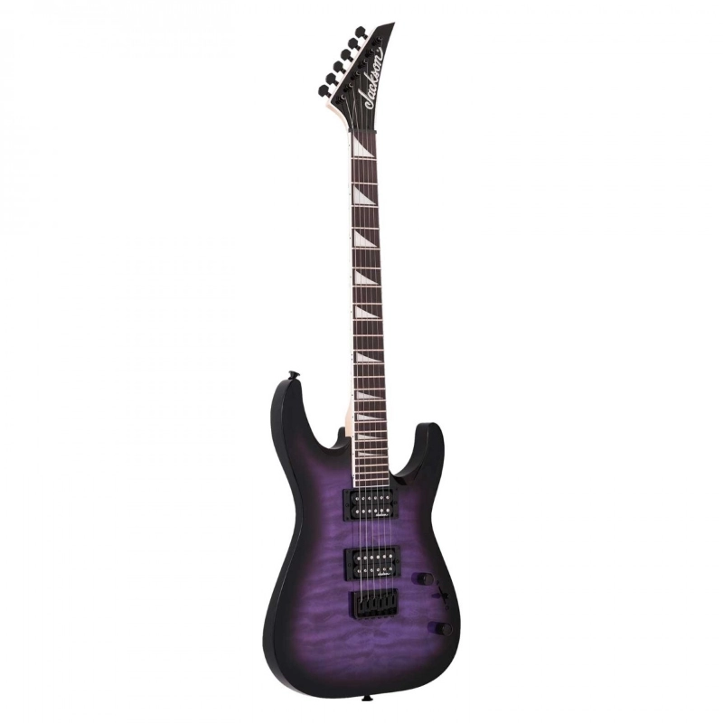 Jackson JS Series Dinky™ Arch Top JS32Q DKA HT, Amaranth Fingerboard, Transparent Purple Burst