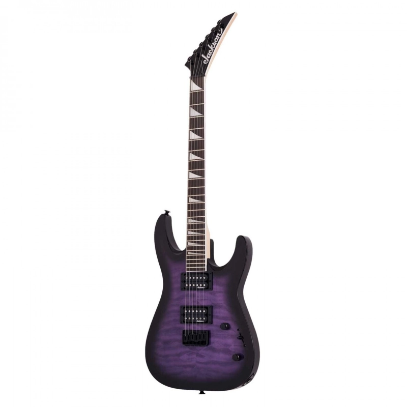 Jackson JS Series Dinky™ Arch Top JS32Q DKA HT, Amaranth Fingerboard, Transparent Purple Burst