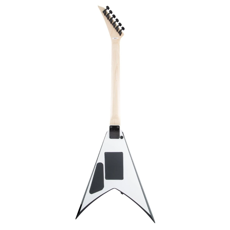 Jackson JS Series King V™ JS32 White with Black Bevels 2910224577