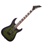 Jackson JS Series Dinky™ Arch Top JS32Q DKA HT, Amaranth Fingerboard, Transparent Green Burst