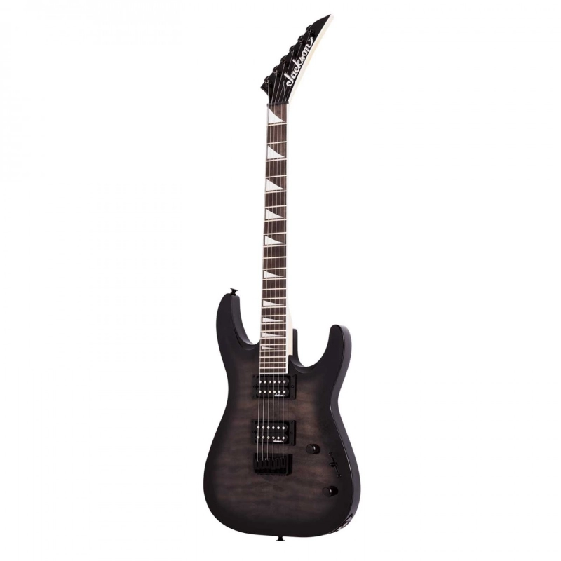 Jackson JS Series Dinky™ Arch Top JS32Q DKA HT, Amaranth Fingerboard, Transparent Black Burst