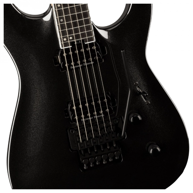 Jackson Pro Plus Series DKA, Ebony Fingerboard, Metallic Black