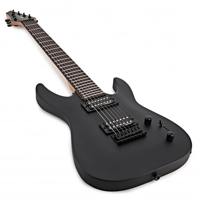 Jackson JS Series Dinky™ Arch Top JS22-7 DKA HT, Amaranth Fingerboard, Satin Black 2910132568