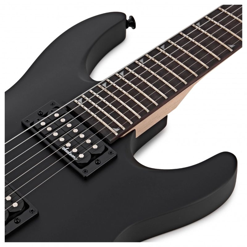 Jackson JS Series Dinky™ Arch Top JS22-7 DKA HT, Amaranth Fingerboard, Satin Black 2910132568