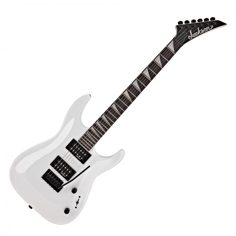 Jackson JS Series Dinky™ Arch Top JS22 DKA Amaranth Fingerboard, Snow White 2910121500