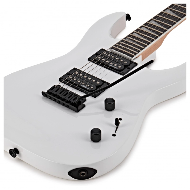 Jackson JS Series Dinky™ Arch Top JS22 DKA Amaranth Fingerboard, Snow White 2910121500
