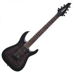 Jackson JS Series Dinky™ Arch Top JS22Q-7 DKA HT, Transparent Black Burst 2918804585