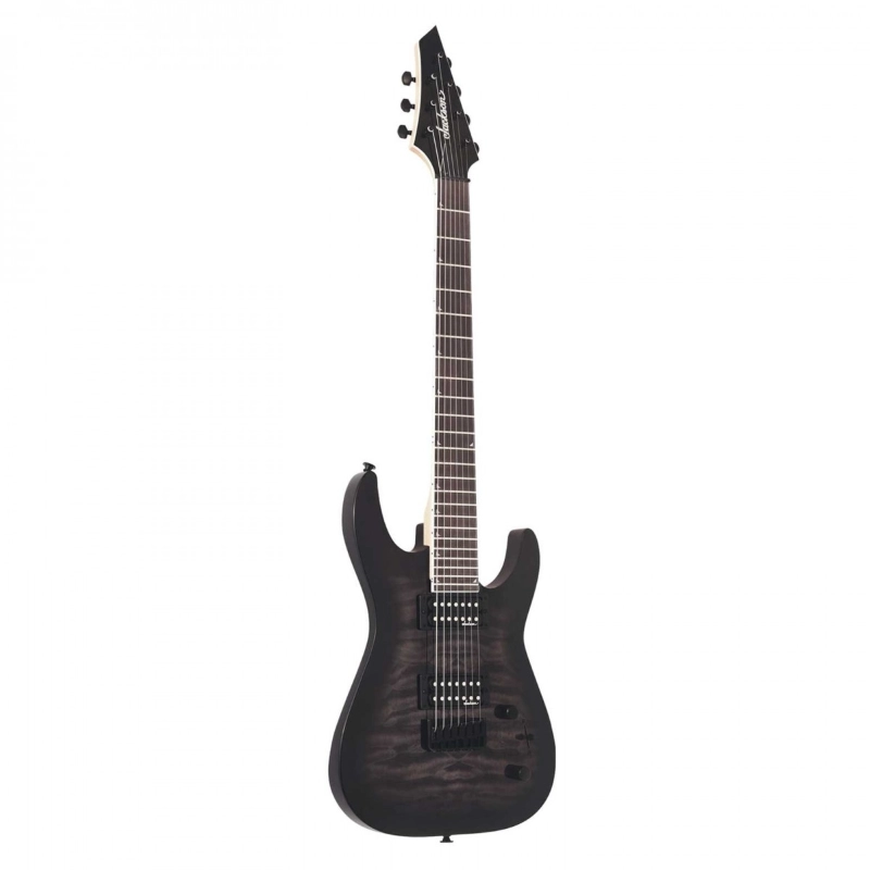 Jackson JS Series Dinky™ Arch Top JS22Q-7 DKA HT, Transparent Black Burst 2918804585