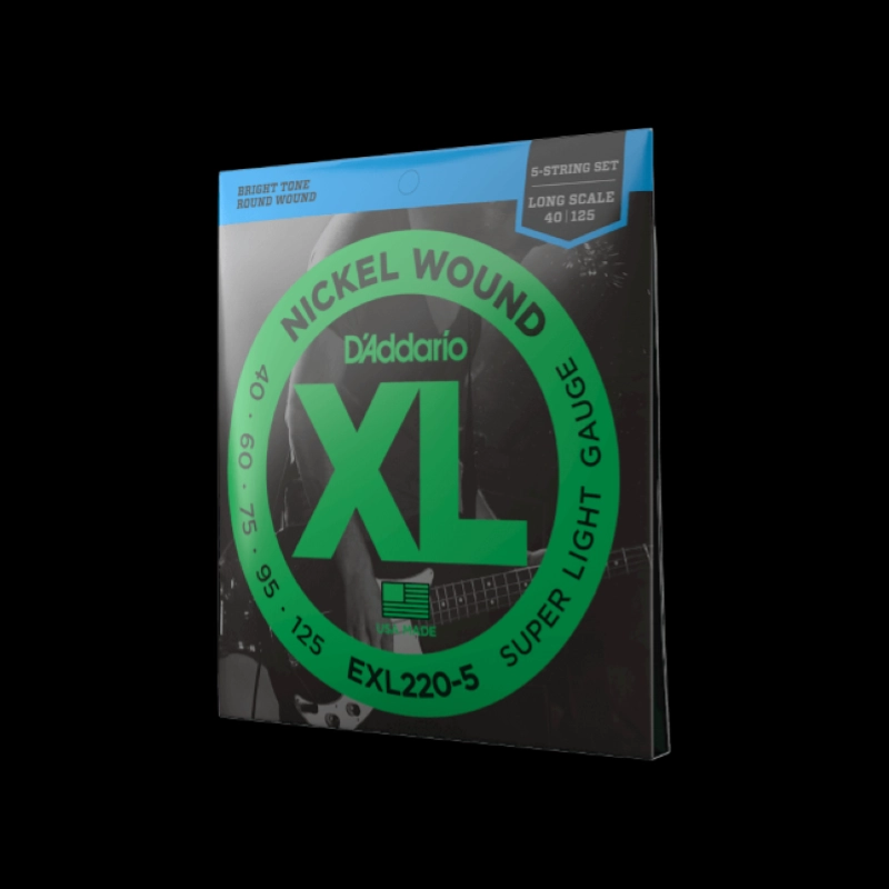 D'addario EXL220-5 Muta Corde per Basso 5 corde