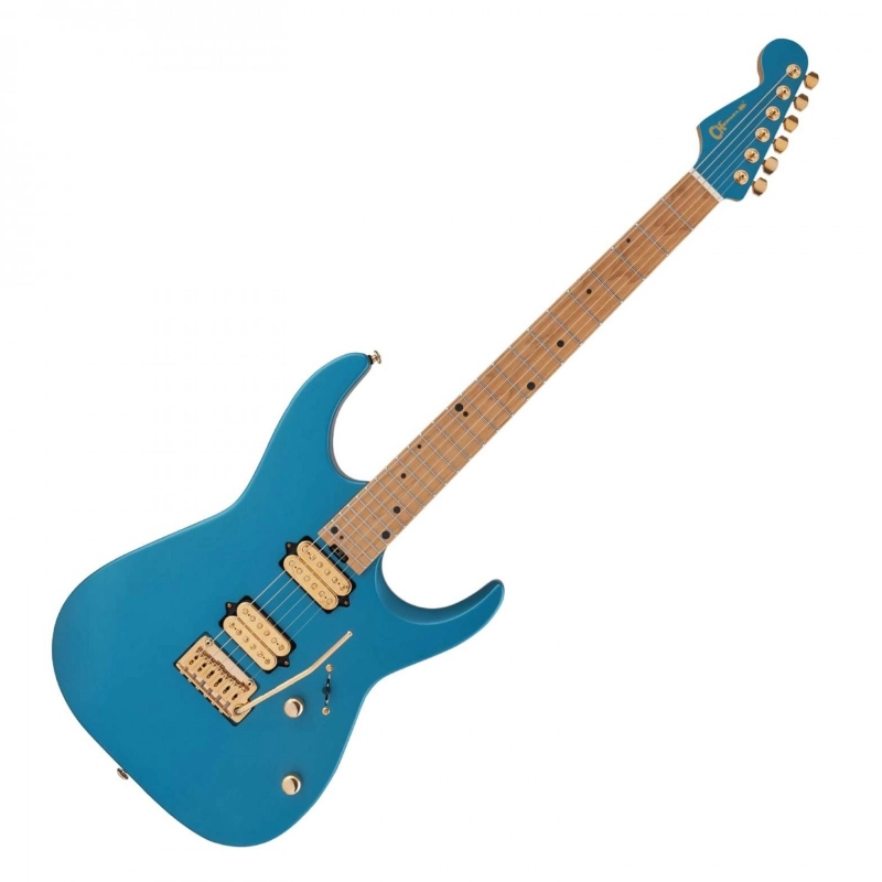 Charvel Angel Vivaldi Signature Pro-Mod DK24-6 Nova, Caramelized Maple Fingerboard, Lucerne Aqua Firemist 2972411516