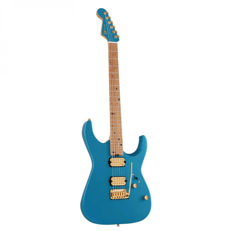 Charvel Angel Vivaldi Signature Pro-Mod DK24-6 Nova, Caramelized Maple Fingerboard, Lucerne Aqua Firemist 2972411516