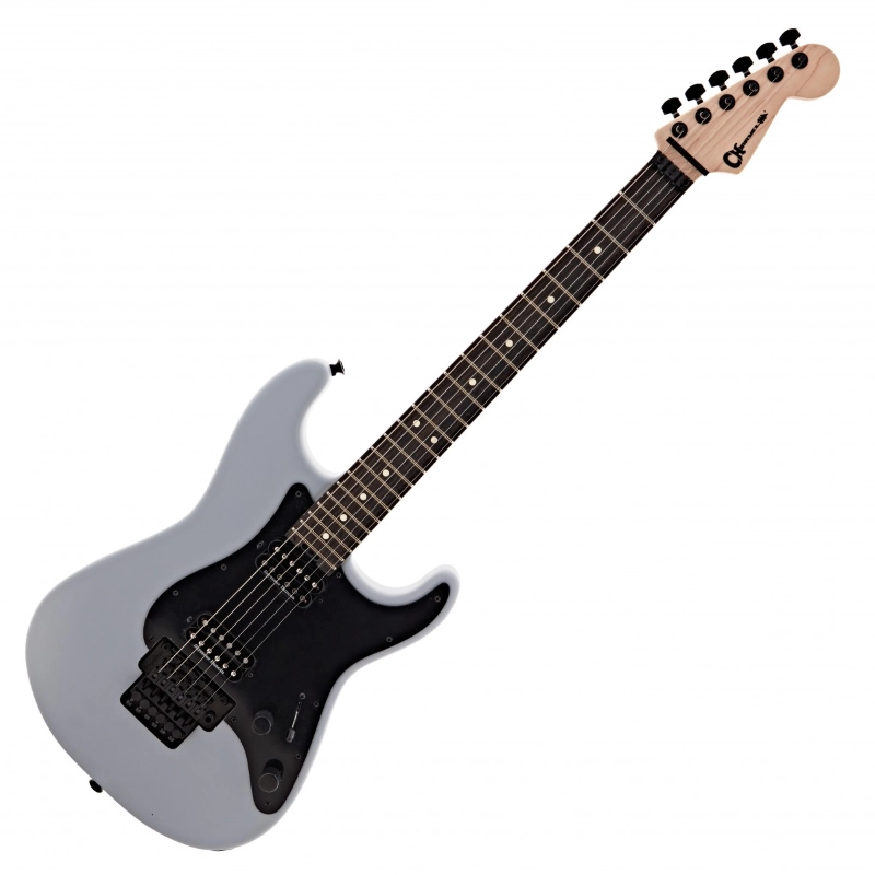 Charvel Pro-Mod So-Cal Style 1 HH FR E, Ebony Fingerboard, Satin Primer Gray