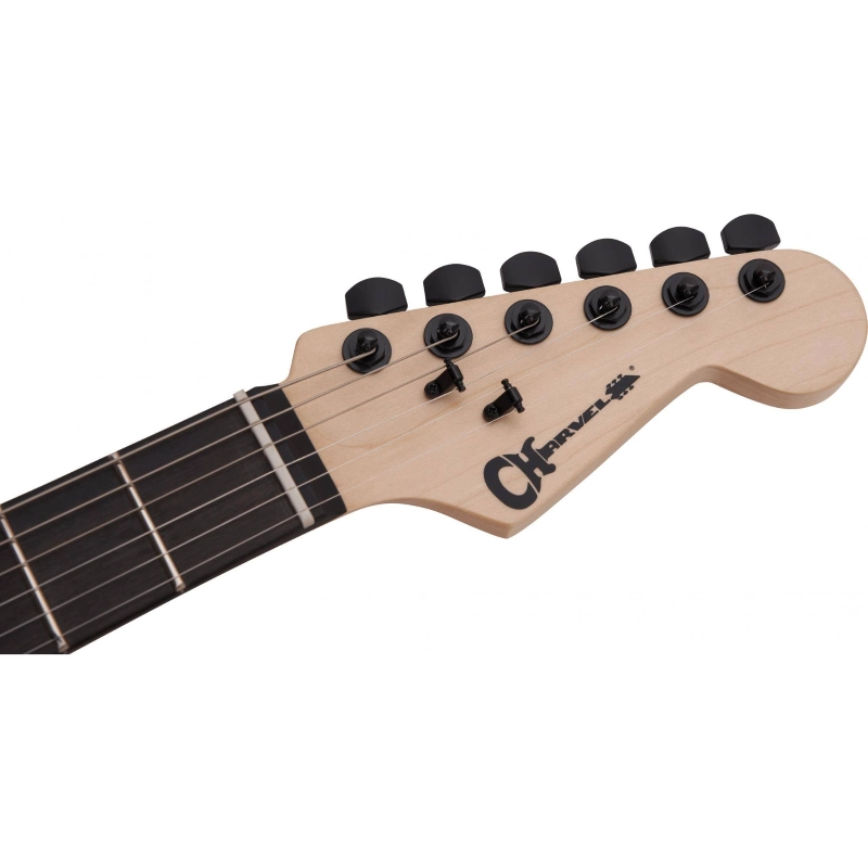Charvel Pro-Mod San Dimas® Style 1 HSS FR E Sassafras, Ebony Fingerboard, Satin Black