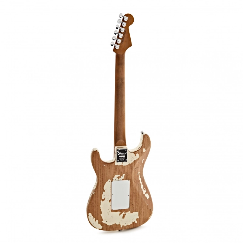 Charvel Henrik Danhage Limited Edition Signature Pro-Mod So-Cal Style 1 HS FR M, Maple Fingerboard, White Relic