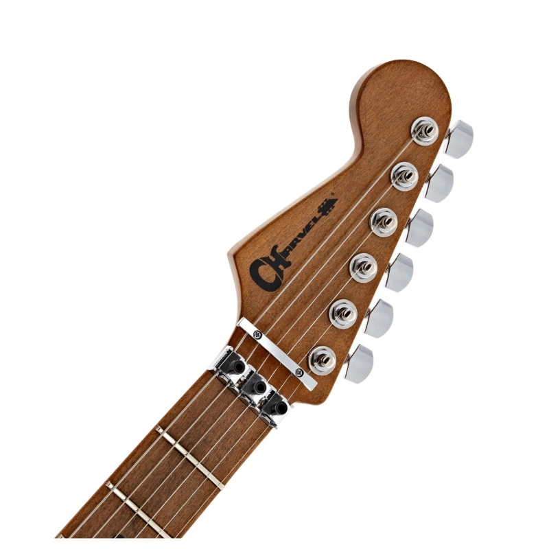 Charvel Henrik Danhage Limited Edition Signature Pro-Mod So-Cal Style 1 HS FR M, Maple Fingerboard, White Relic