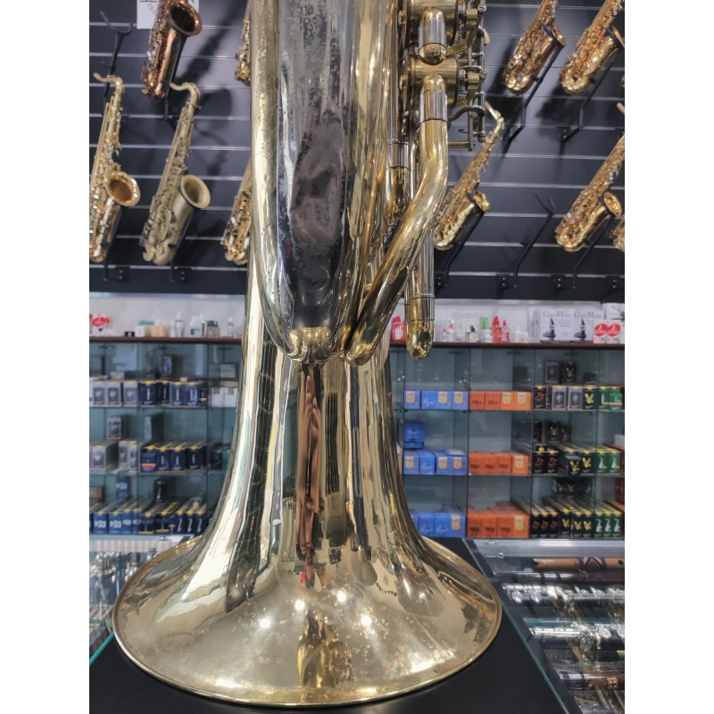 usato Cerveny CBB691 Tuba 5/4 in Sib 4 Cilindri Laccata