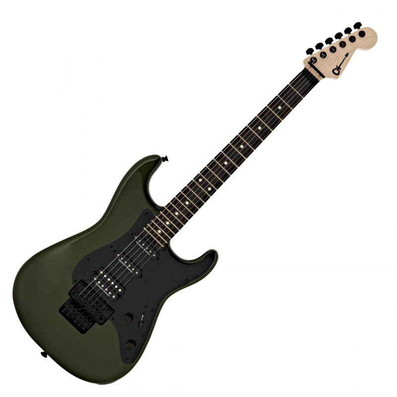 Charvel Pro-Mod So-Cal Style 1 HSS FR E, Ebony Fingerboard, Lambo Green