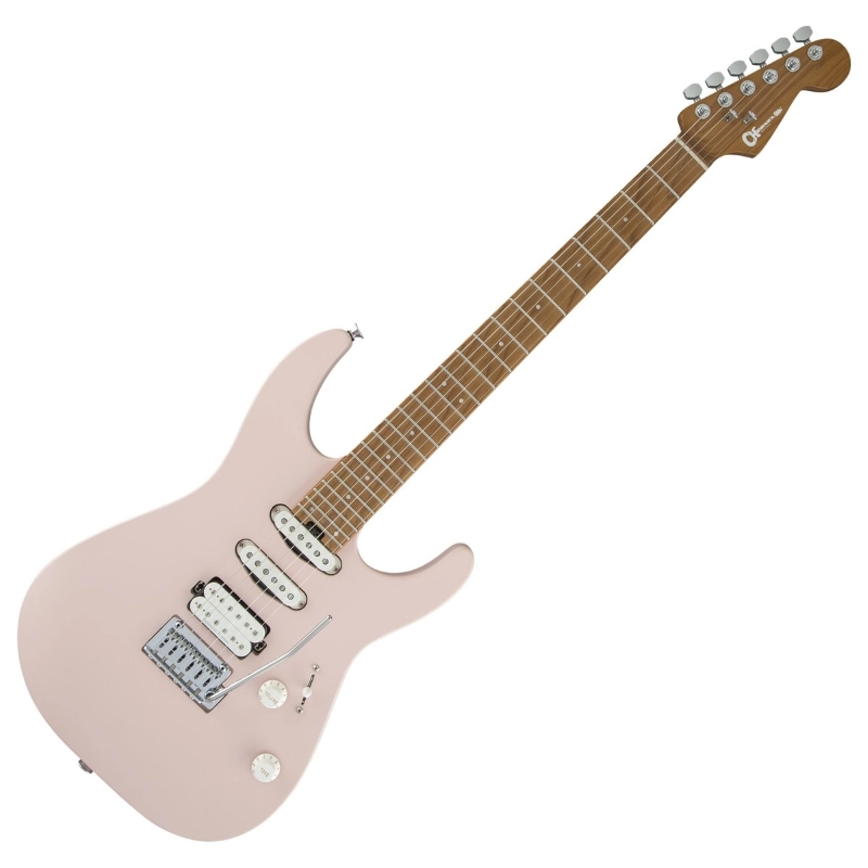Charvel Pro-Mod DK24 HSS 2PT CM Satin Shell Pink 2969433519
