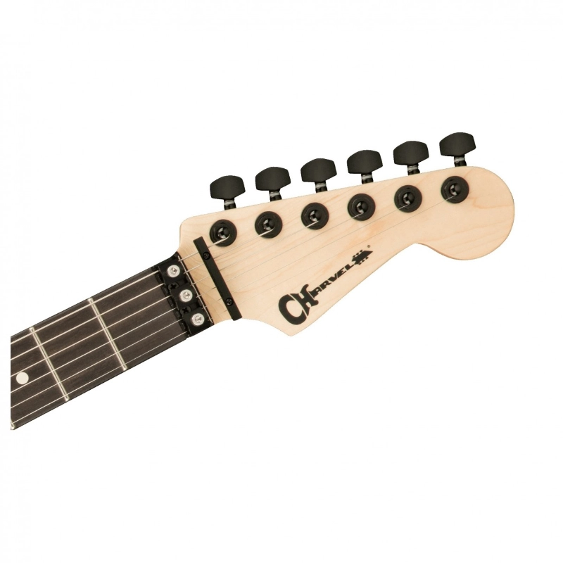 Charvel Jim Root Signature Pro-Mod San Dimas® Style 1 HH FR E, Ebony Fingerboard, Satin White 2965801876