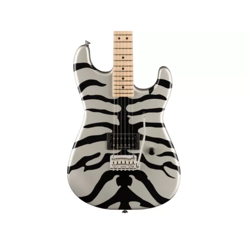 Charvel Super-Stock SD1 H 2PT M, Maple Fingerboard, Silver Bengal 2965012321