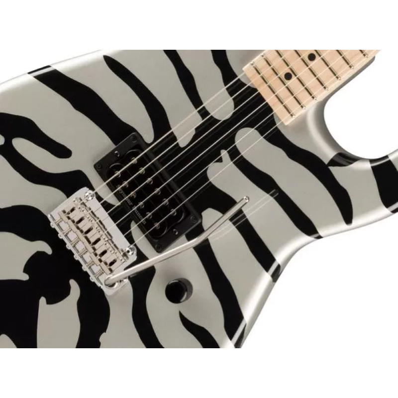 Charvel Super-Stock SD1 H 2PT M, Maple Fingerboard, Silver Bengal 2965012321