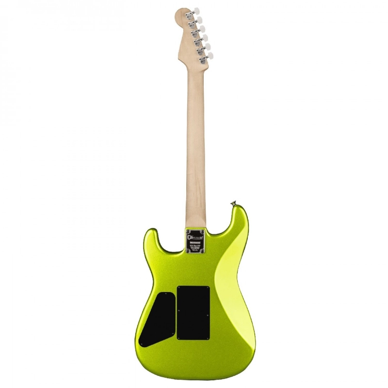 Charvel Pro-Mod San Dimas® Style 1 HH FR E, Ebony Fingerboard, Lime Green Metallic 2965831518