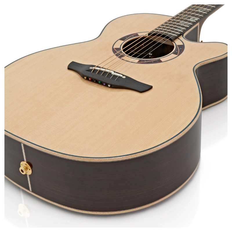 Takamine TSF48C - Chitarra 6 corde nex (mini jumbo style) cutaway elettrificata