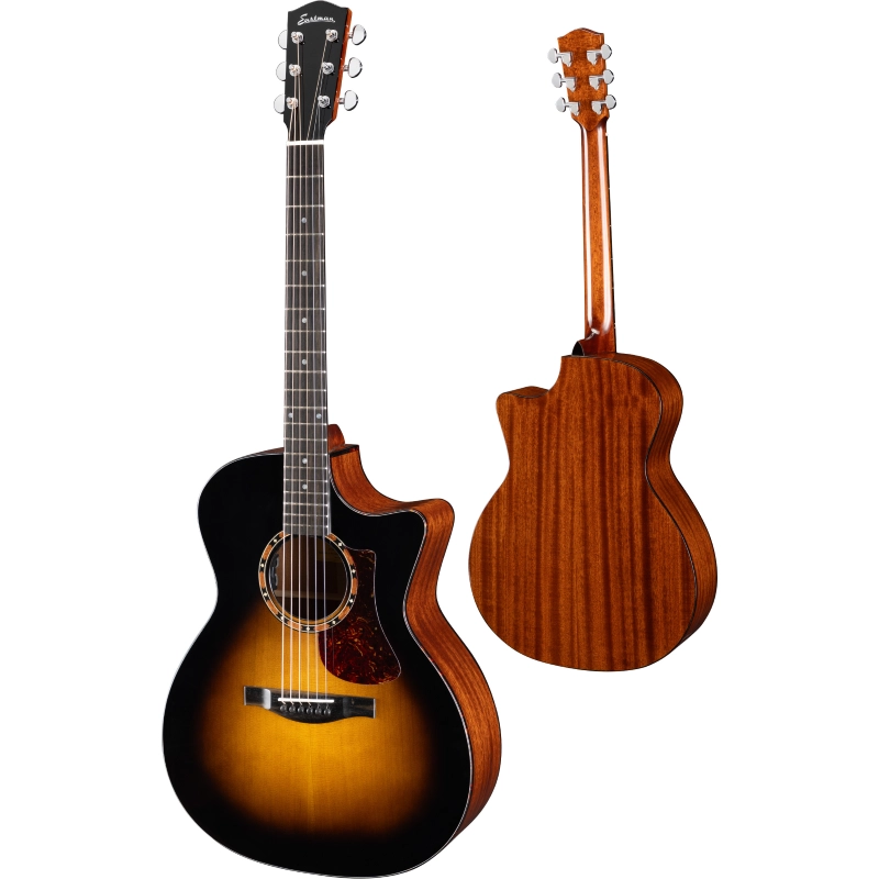 Eastman AC122-2CE-DLX-SB Sunburst