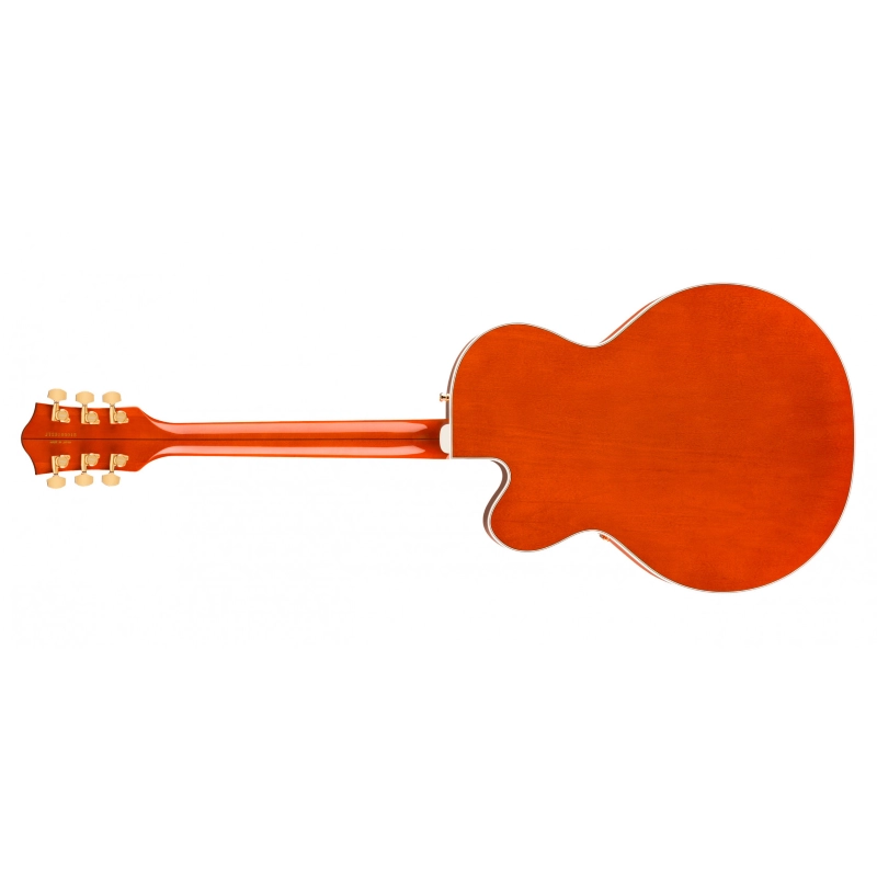 Gretsch Nashville® Hollow Body with String-Thru Bigsby® and Gold Hardware, Ebony Fingerboard, Orange Stain