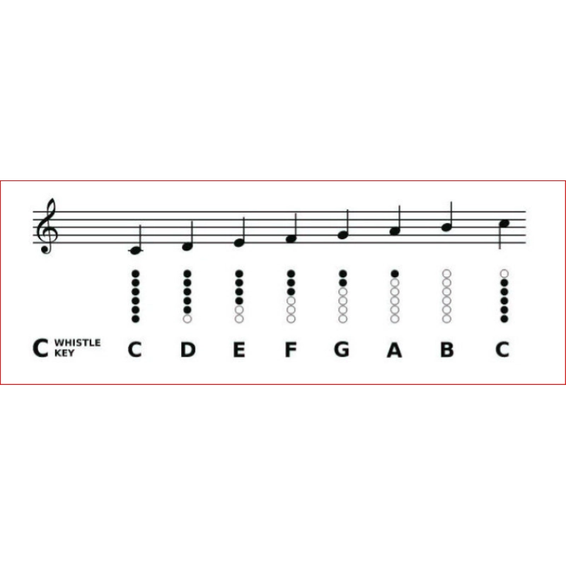 Flageolets Irlandese in MIb (Eb) Flauto Metallo Irlandese
