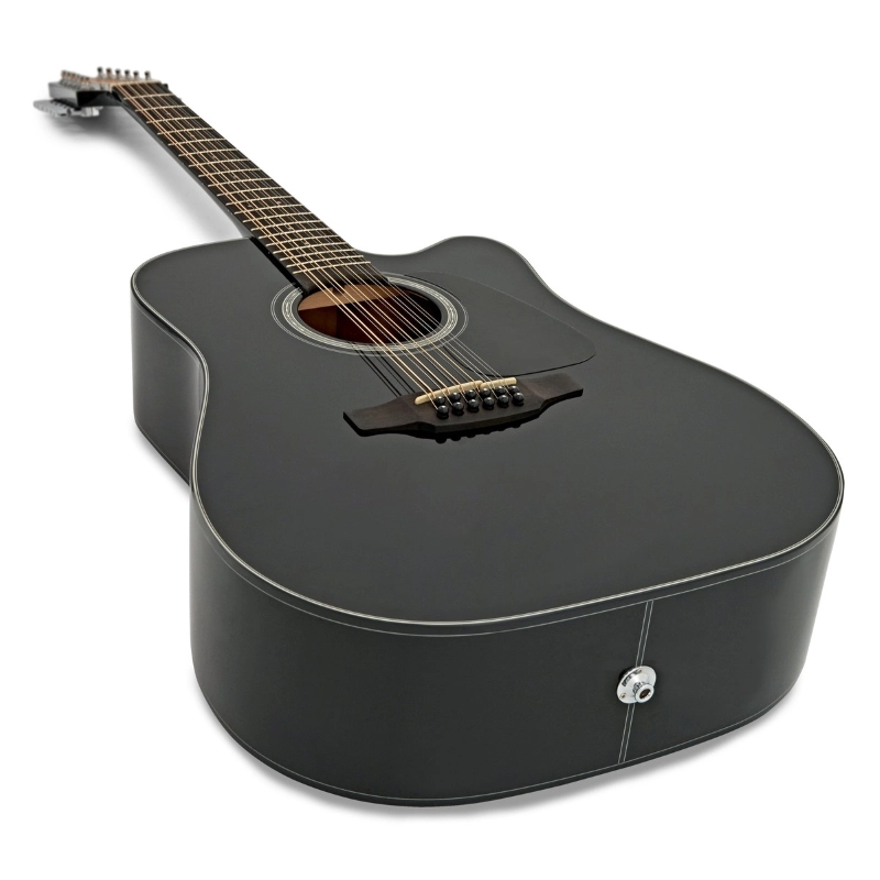 Takamine GD30CE-12-BLK - Chitarra 12 corde dreadnought cutaway elettrificata - Serie G Series