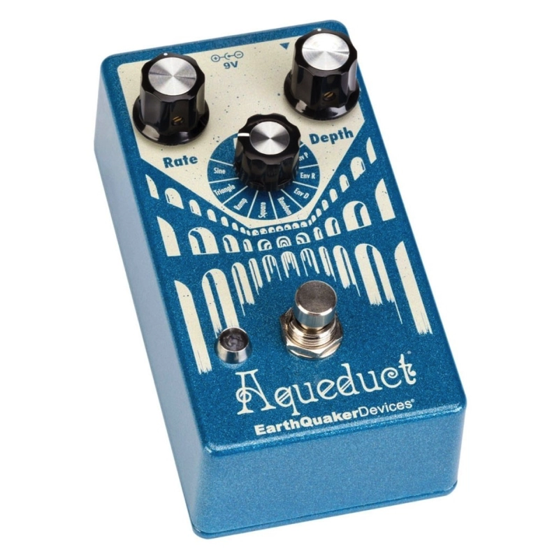 EarthQuaker Devices Aqueduct Vibrato Effetto per Chitarra a Pedale Vibrato
