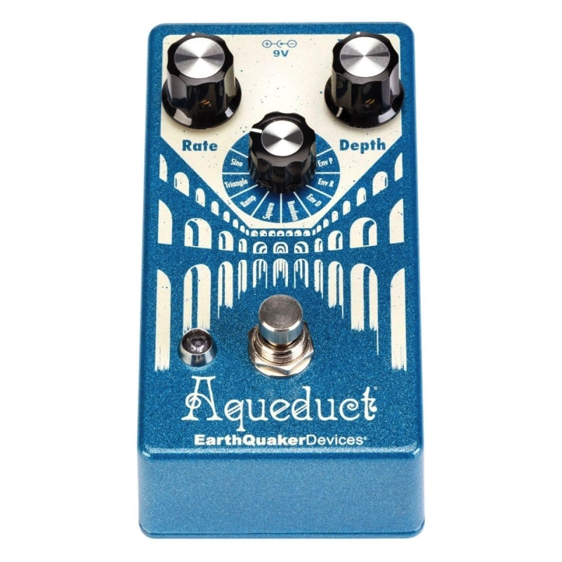 EarthQuaker Devices Aqueduct Vibrato Effetto per Chitarra a Pedale Vibrato