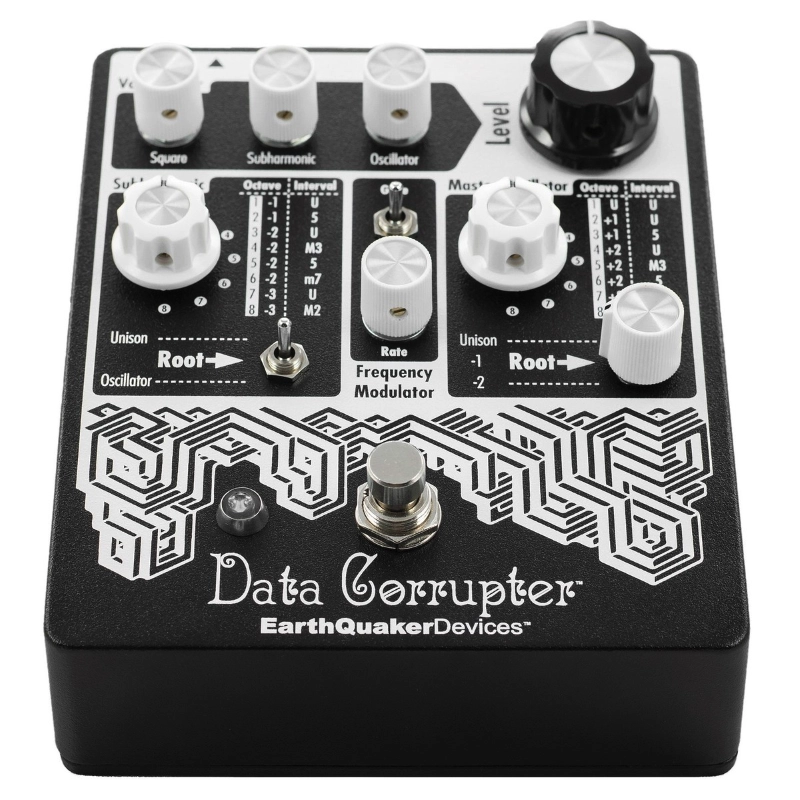 EarthQuaker Devices Data Corrupter Effetto Harmonizer Fuzz per Chitarra