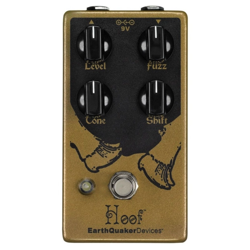EarthQuaker Devices Hoof V2 Effetto Fuzz a Pedale per Chitarra