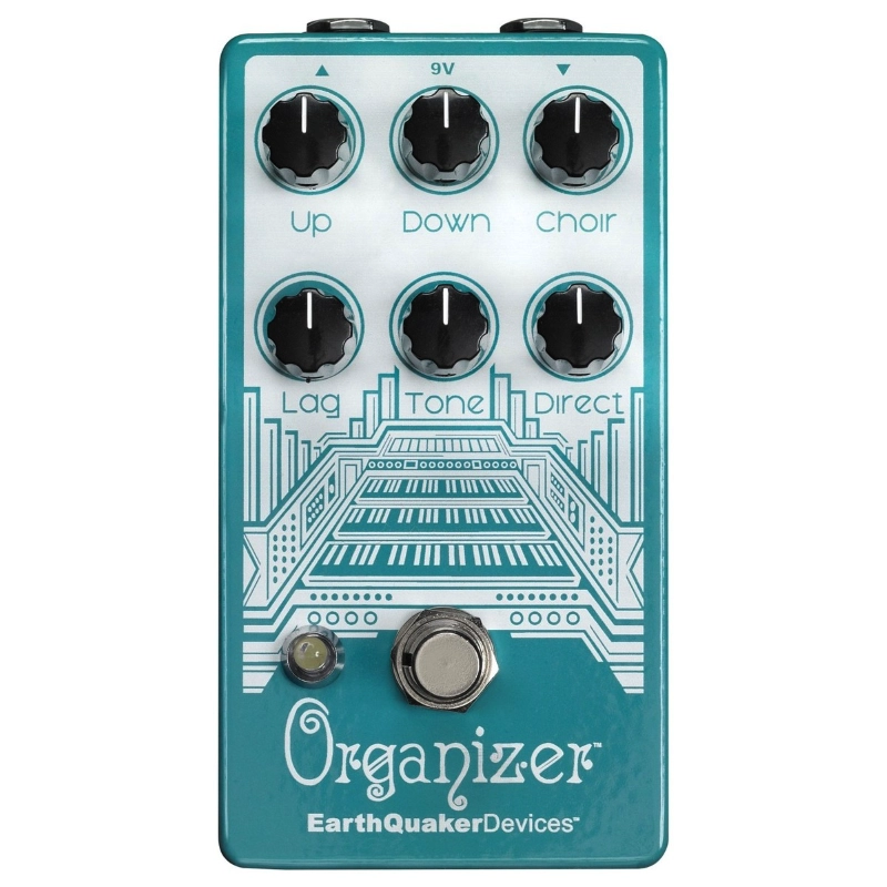 EarthQuaker Devices Organizer V2 Effetto Emulatore Polifonico di Organo a Pedale per Chitarra