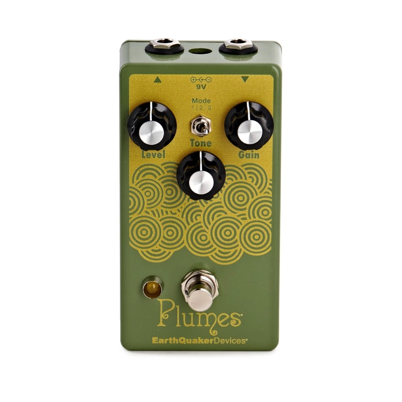 EarthQuaker Devices Plumes Signal Shredder Effetto Overdrive a Pedale per Chitarra
