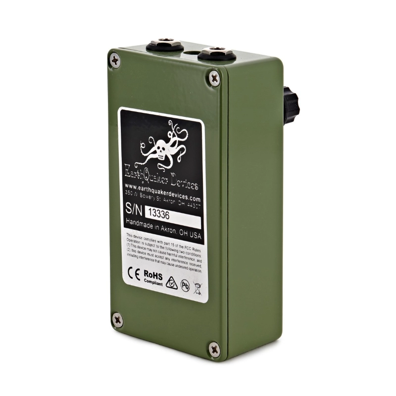 EarthQuaker Devices Plumes Signal Shredder Effetto Overdrive a Pedale per Chitarra