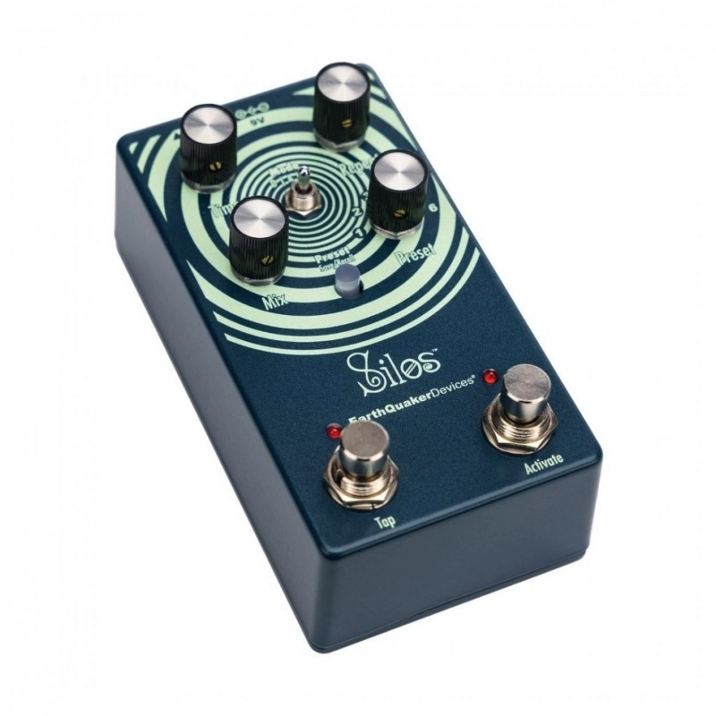 EarthQuaker Devices Silos Time Reflection Effetto Delay a Pedale per Chitarra