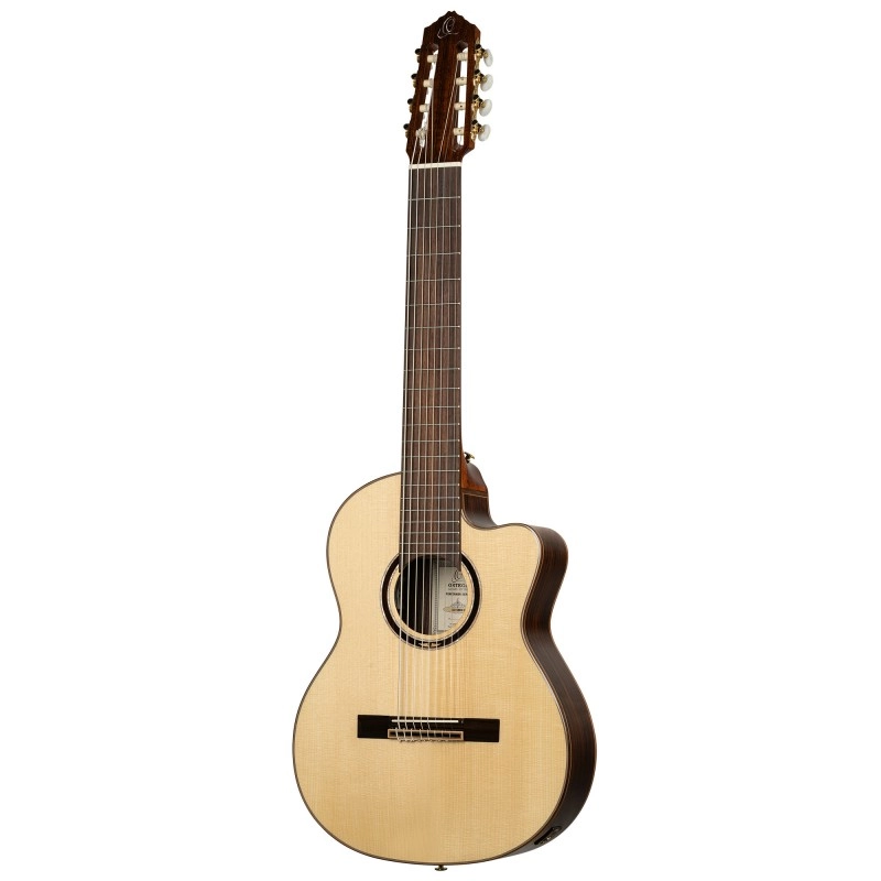Ortega RCE158RW-8 Chitarra Classica 8 Corde Elettrificata
