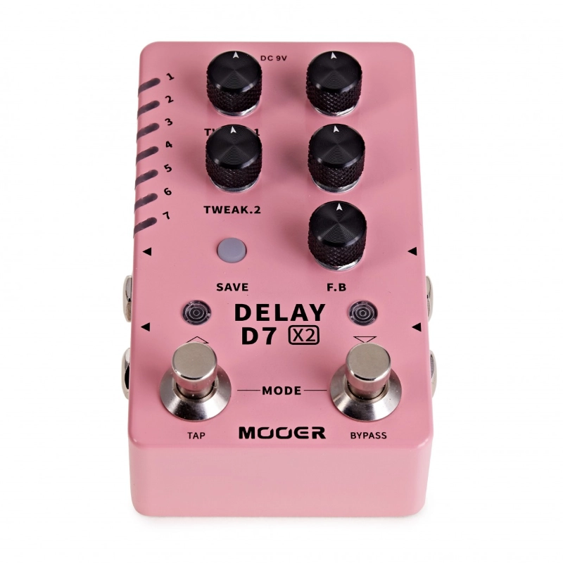 MOOER D7 DELAY X2