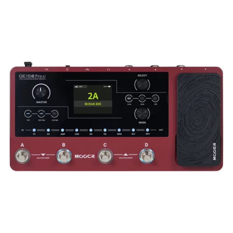 Mooer GE150 PRO LI - GUITAR MULTI-EFFECTS PROCESSOR