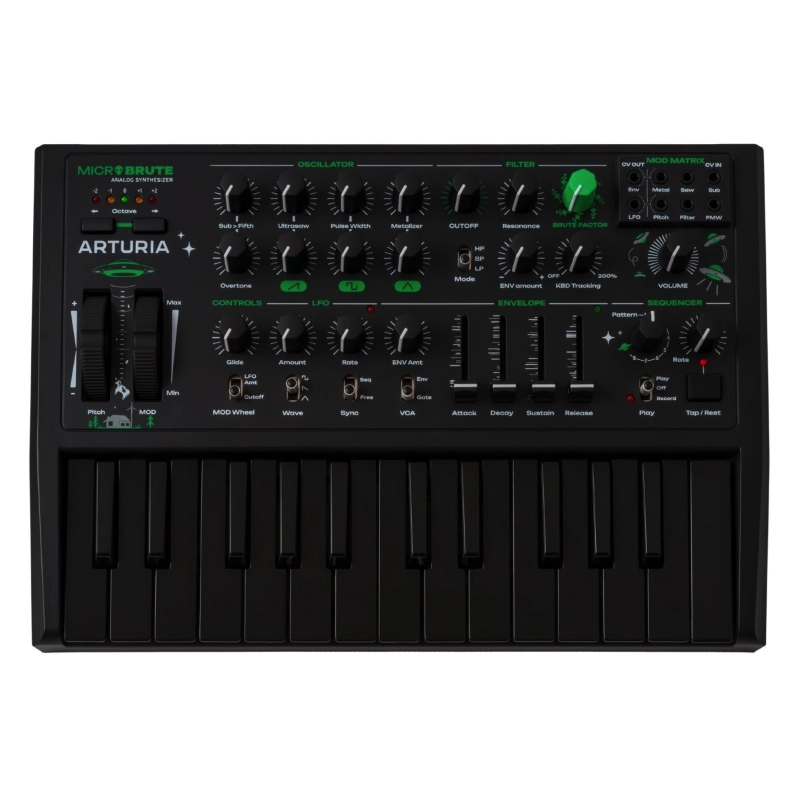 Arturia MicroBrute UFO Limited Edition Sintetizzatore Analogico Monofonico