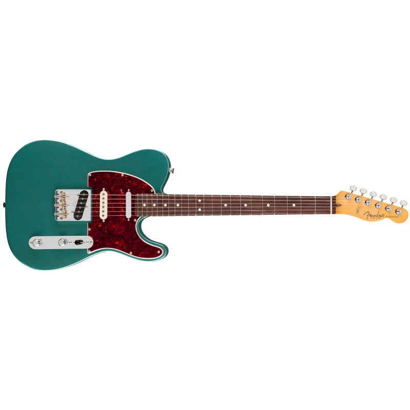 Fender American Professional Classic Hotshot Telecaster® SSS, Rosewood Fingerboard, Faded Sherwood Green Metallic