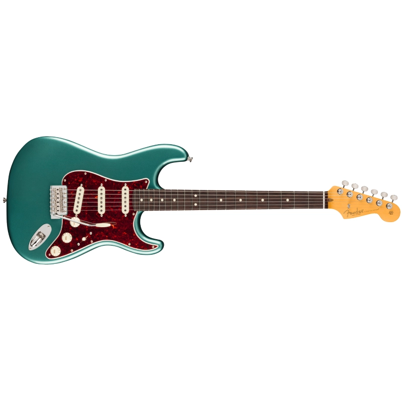 Fender American Professional Classic Stratocaster®, Rosewood Fingerboard, Faded Sherwood Green Metallic 0114940374