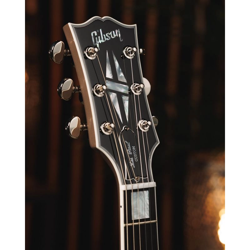 Gibson Custom Les Paul Custom Chambered F Holes Golden Mist Poly Gloss NH LPC-PSL22557